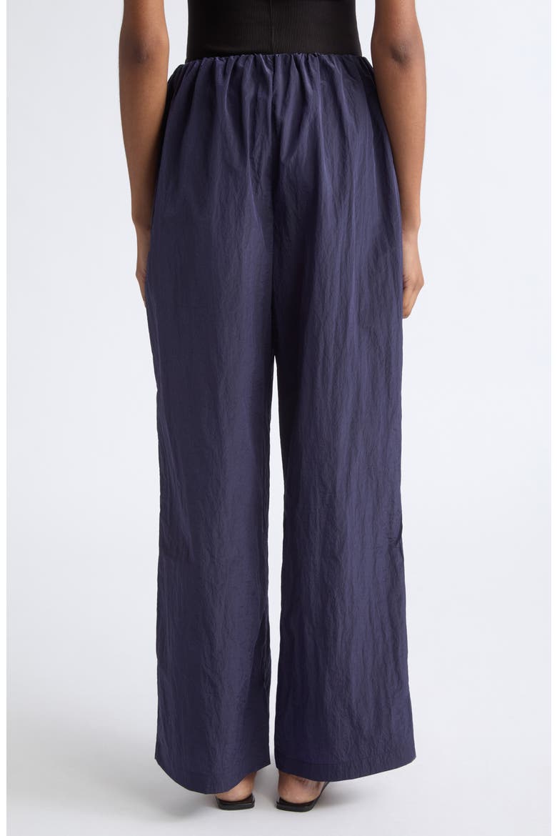 Flo Crinkled Nylon Pants, Alternate, color, NIGHTFALL