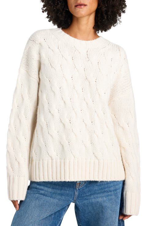 Maeve Cable Knit Sweater