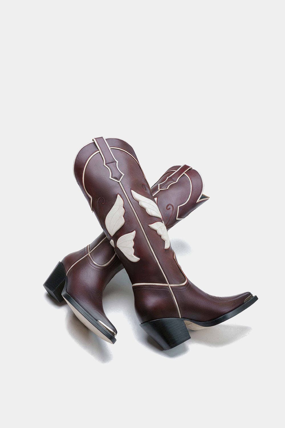 Dante Leather Western Boots Gaela, Alternate, color, Burgundy
