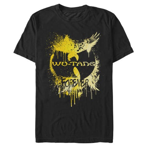 Men's Wu-Tang Clan Paint Splash Forever Logo  Graphic T-Shirt