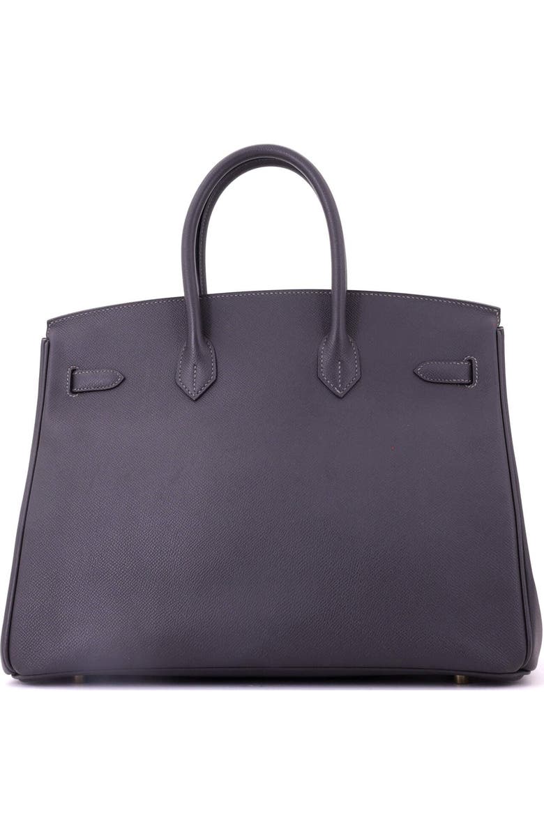 Pre-Owned Hermes Birkin Handbag Grey Epsom with Gold Hardware 35, Alternate, color, Graphite