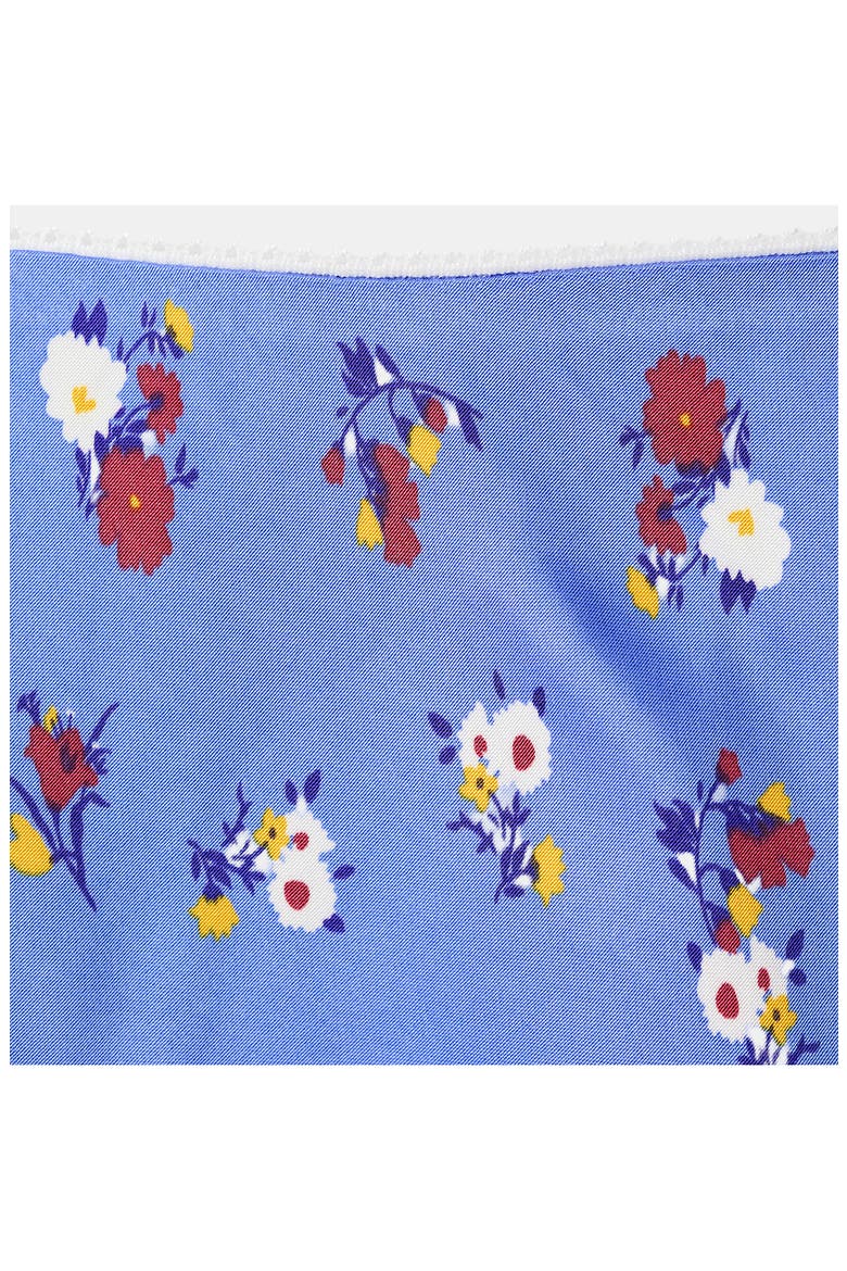 Starring Hailey Bieber Floral Skirt, Alternate, color, SKY BLUE