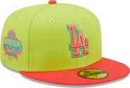 New Era Men's New Era Green/Red Los Angeles Dodgers Cyber Highlighter 59FIFTY Fitted Hat