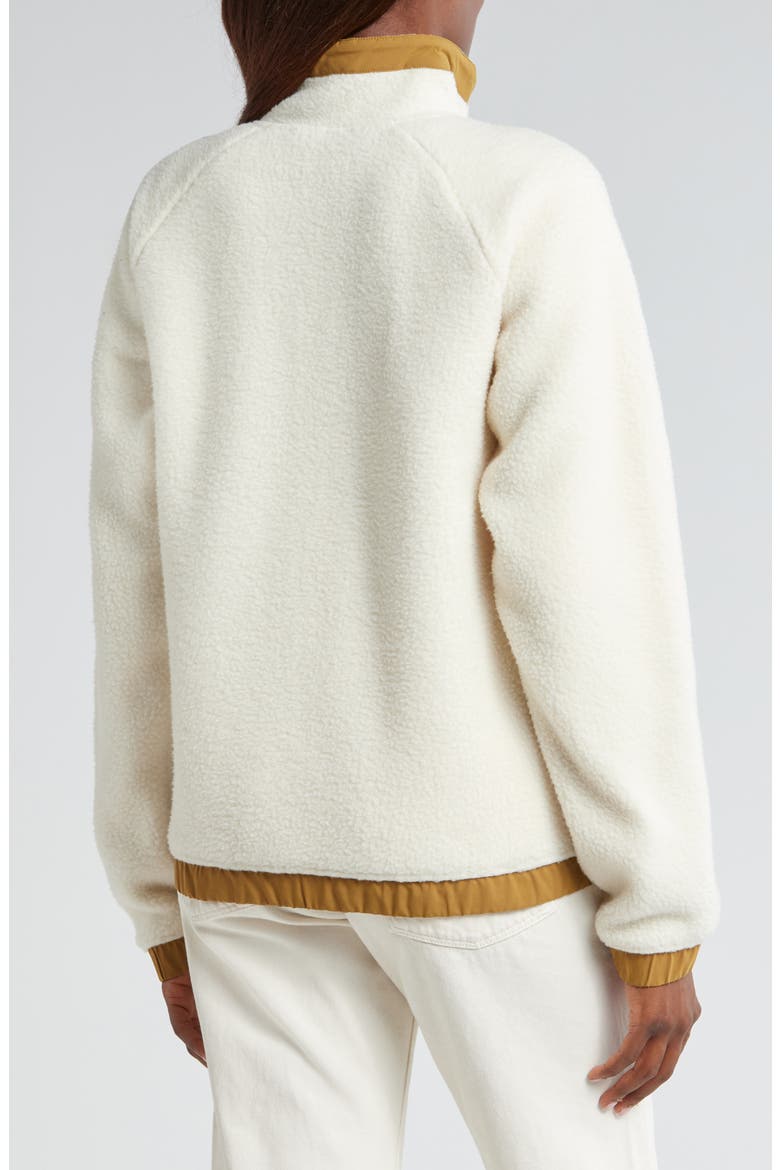Imperial Fleece Snap Jacket, Alternate, color, 034 CREAM