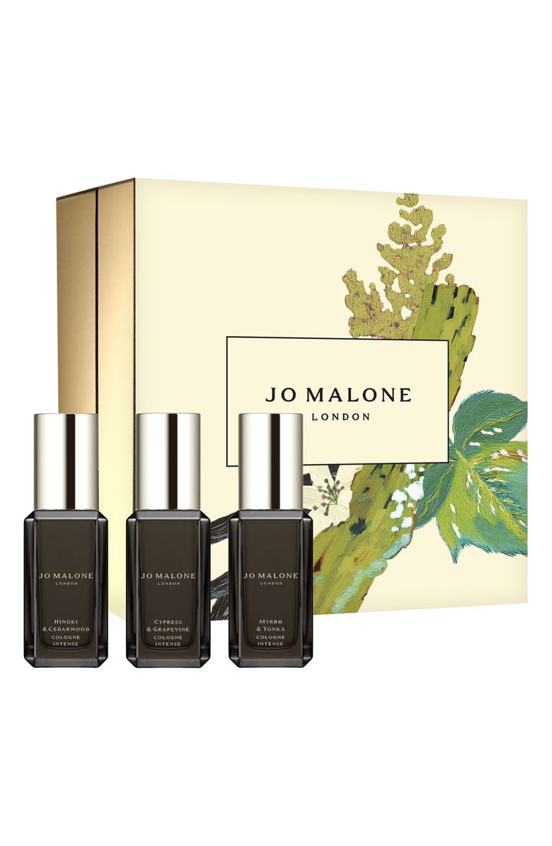 Jo Malone London<sup>™</sup> Woody Cologne Intense Travel Size Set, Main, color, 