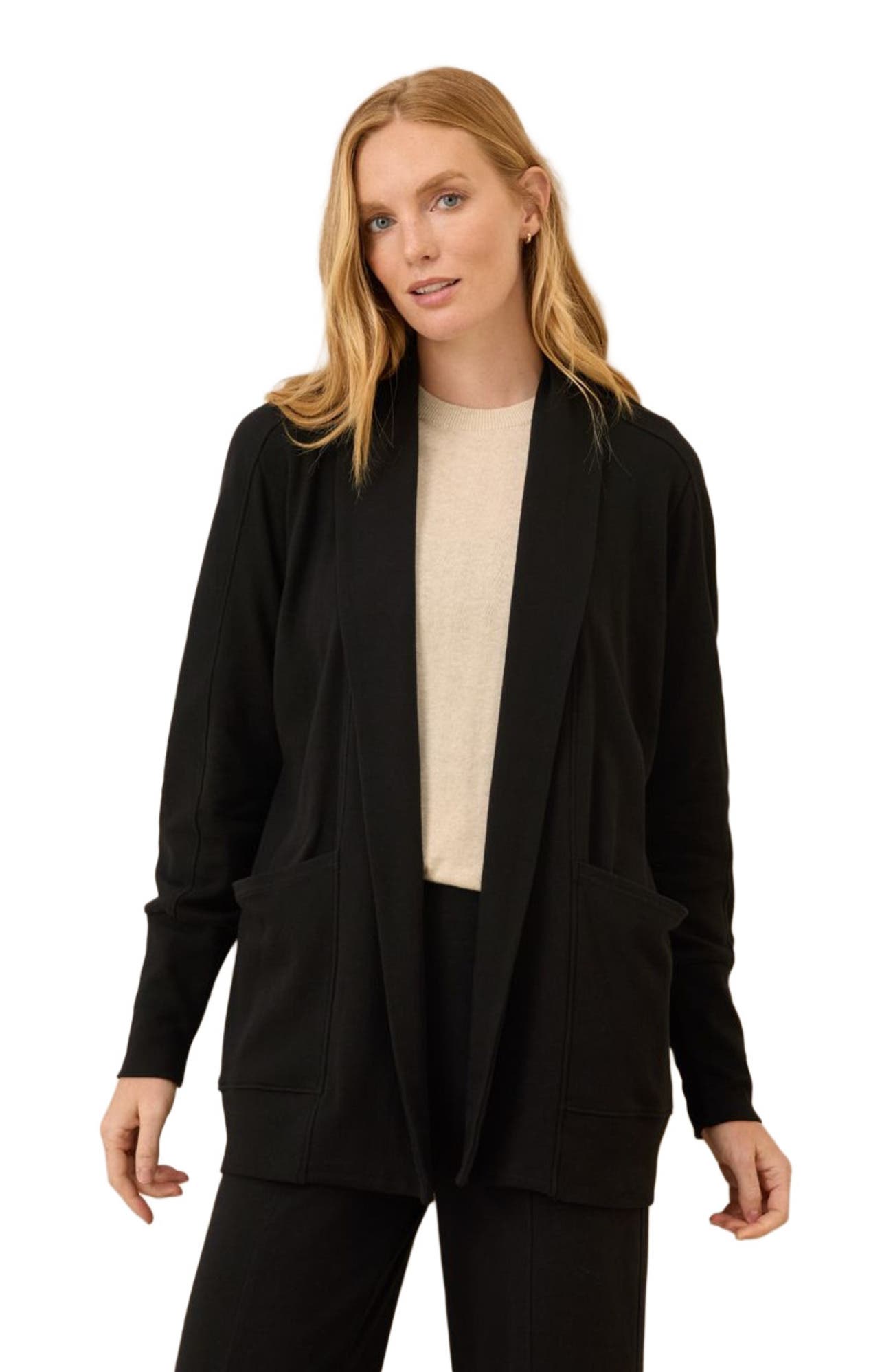Organic Cotton Airplane Wrap Cardigan - image 2