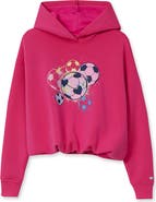 Lands' End Girls Long Sleeve Bubble Active Hoodie