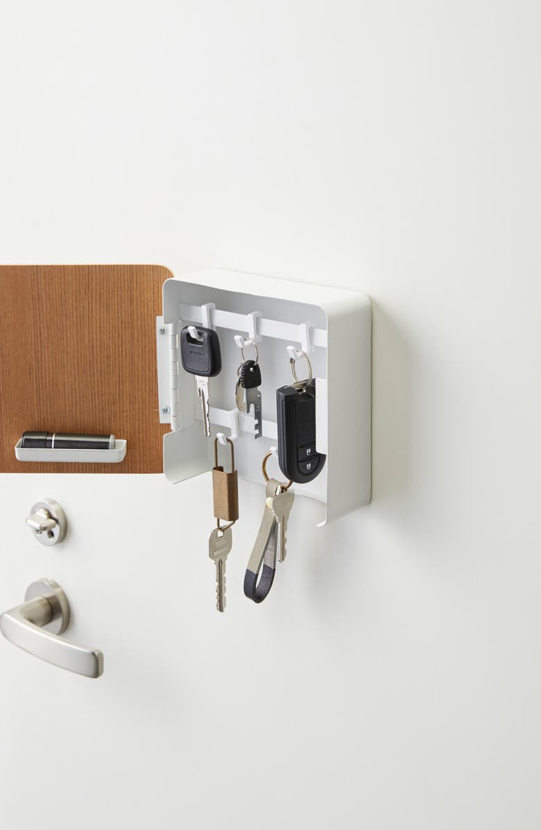 Yamazaki Magnetic Key Cabinet, Alternate, color, Ash