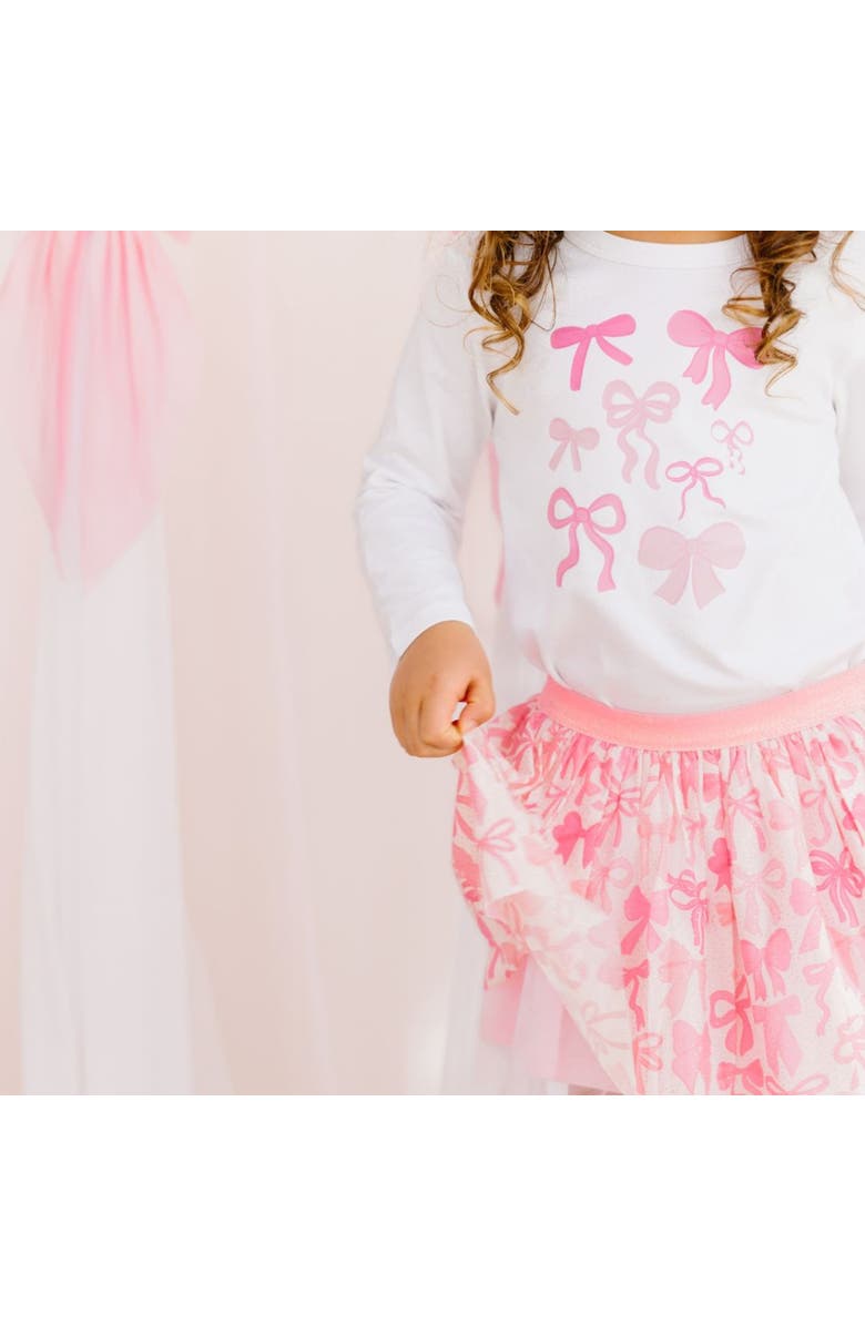 Sweet Wink Bow Tutu, Alternate, color, Pink