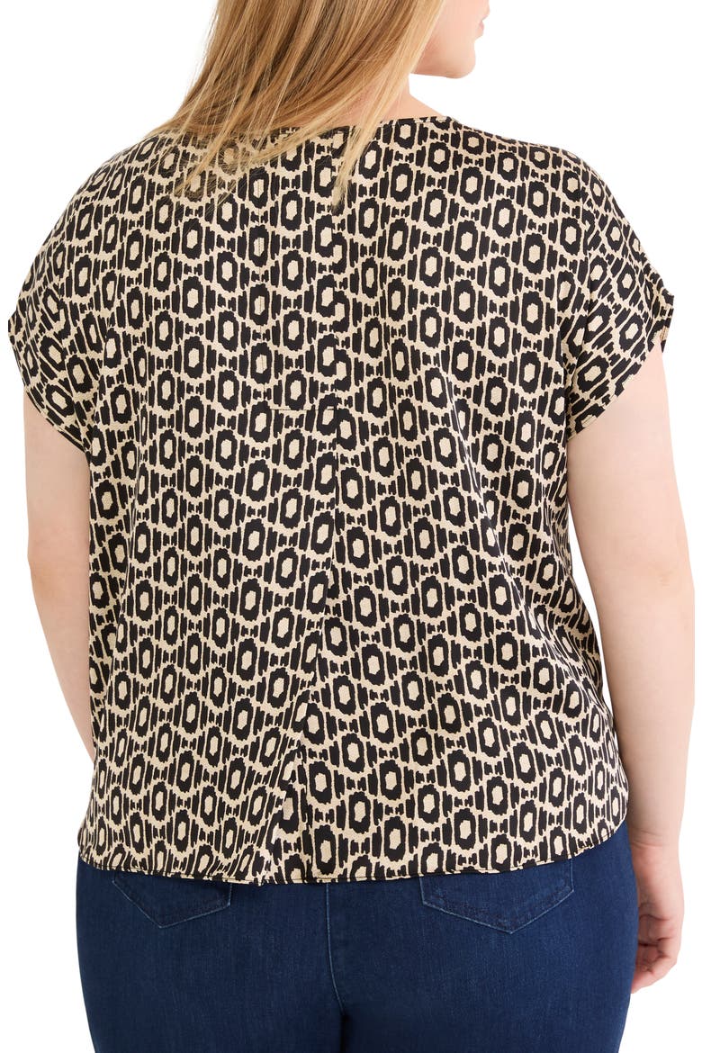 Dolman Sleeve Top, Alternate, color, BLACK MULTI