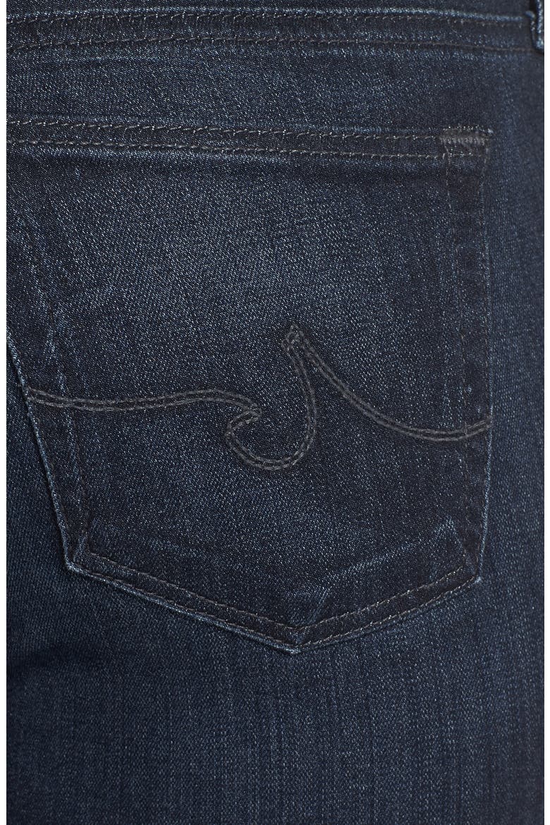 The Legging Ankle Super Skinny Jeans, Alternate, color, COAL BLUE