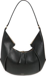 Ree Projects Large Riva Pebbled Leather Hobo Bag