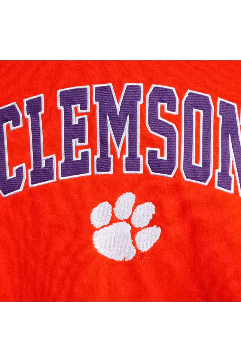 Youth Colosseum Orange Clemson Tigers 2-Hit Team Pullover Hoodie, Alternate, color, Orange