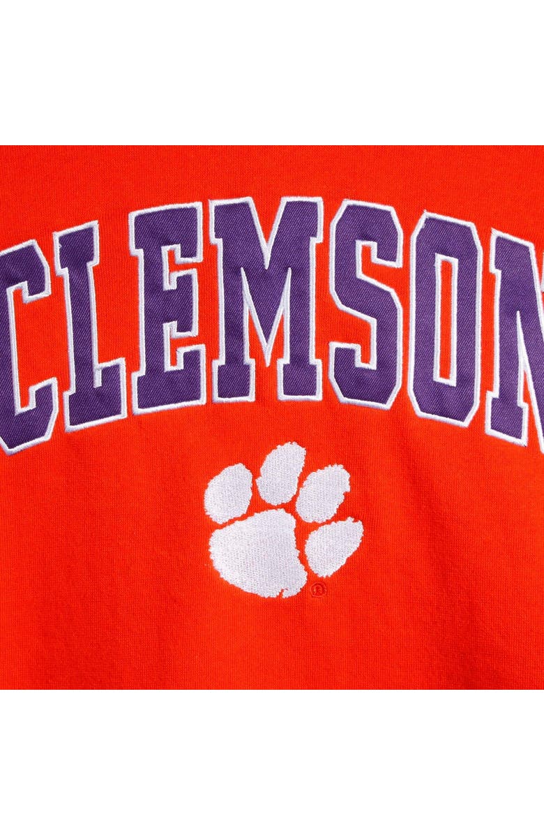 COLOSSEUM Youth Colosseum Orange Clemson Tigers 2-Hit Team Pullover Hoodie, Alternate, color, Orange