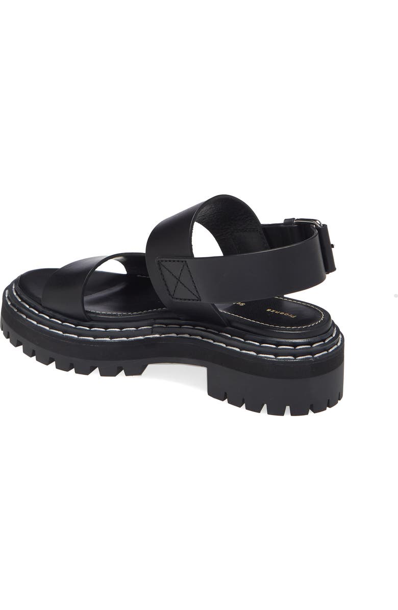 Proenza Schouler Lug Sole Sandal, Alternate, color,