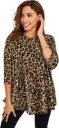 Jessica London Stretch Knit Swing Tunic