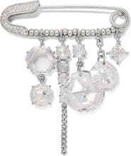 Kate Spade New York Opulence Cubic Zirconia Safety Pin Brooch