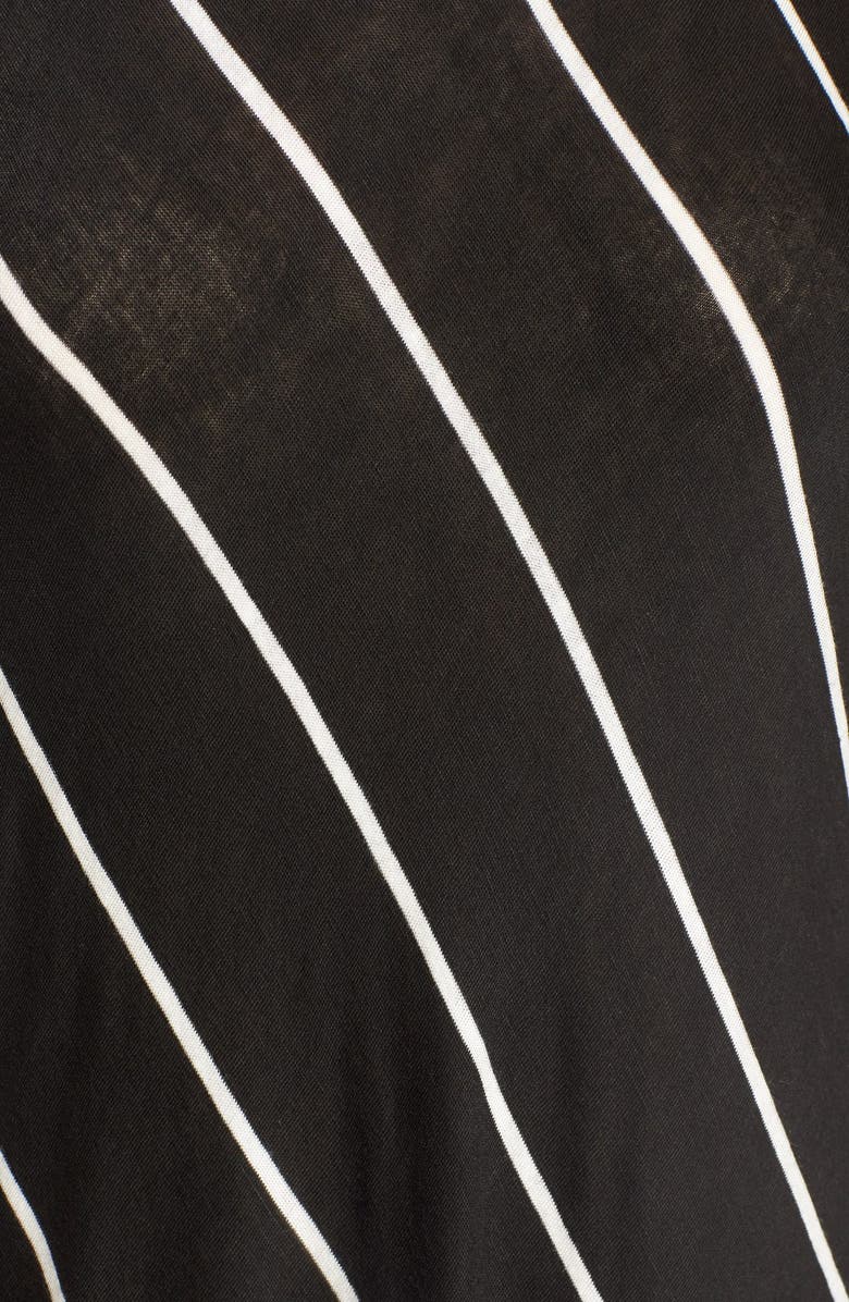 GIBSONLOOK Gibson Asymmetrical Stripe Mixed Media Tank, Alternate, color,