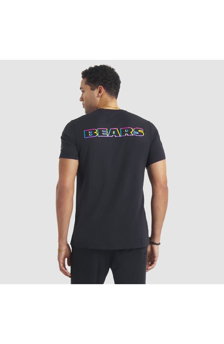 Nike Men's Nike Black Chicago Bears 2025 NFL Crucial Catch Tri-Blend Dri-FIT T-Shirt, Alternate, color, Black