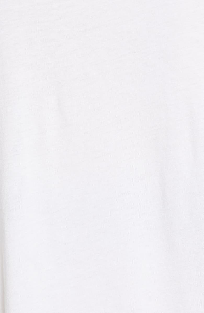 Caslon<sup>®</sup> Flutter Sleeve V-Neck T-Shirt, Alternate, color, 