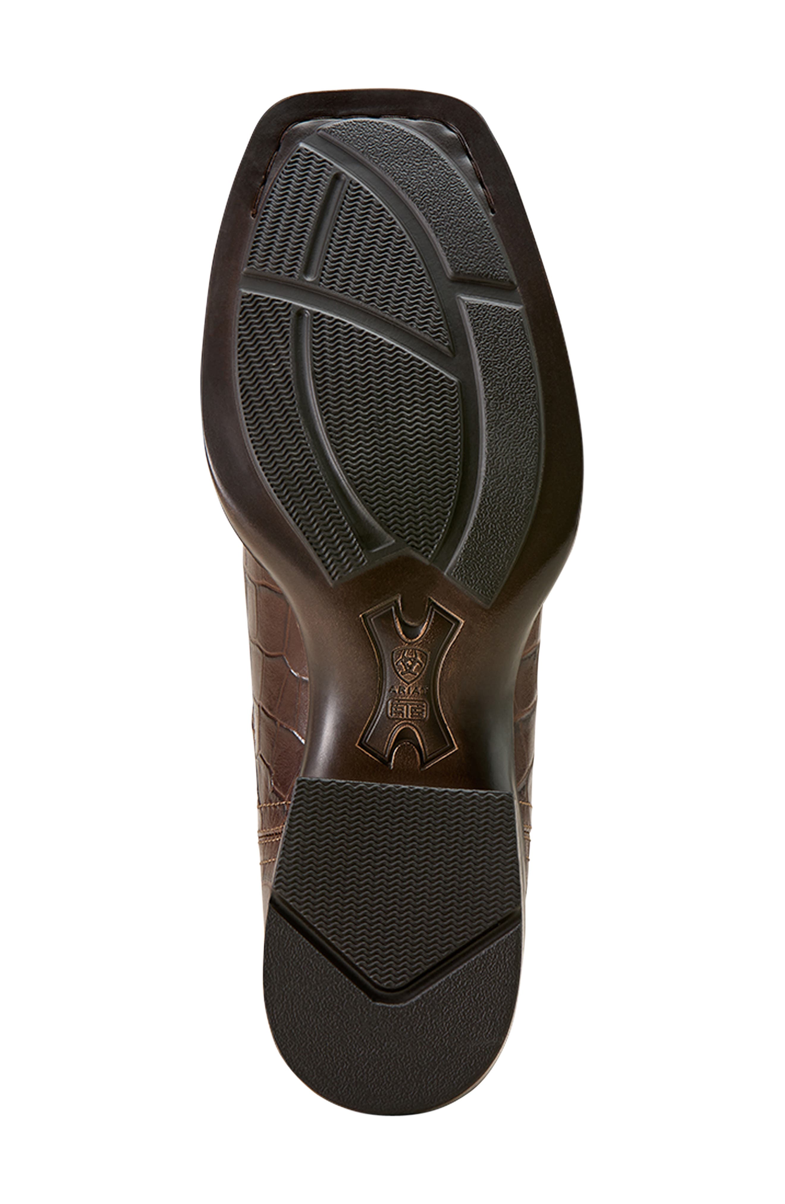 Ariat Booker Wide Square Toe Western Chelsea Boot, Alternate, color, 