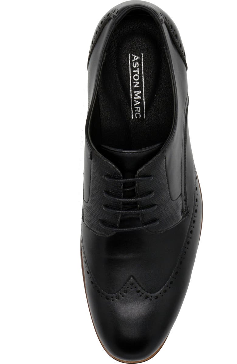ASTON MARC Premier Lizard Embossed Wingtip Derby, Alternate, color,