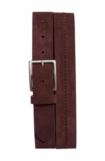 Suede Stitch Belt
