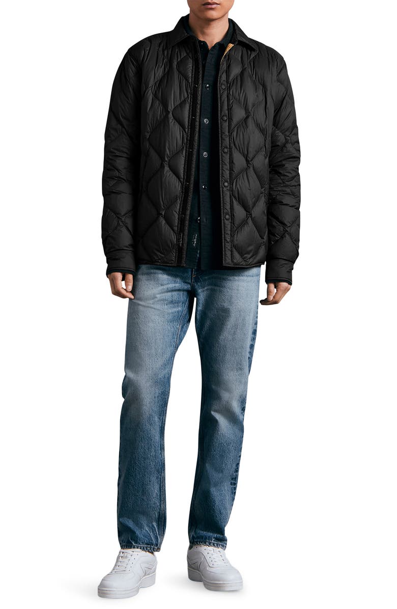 rag & bone ICONS Dane Quilted Shirt Jacket, Alternate, color, 