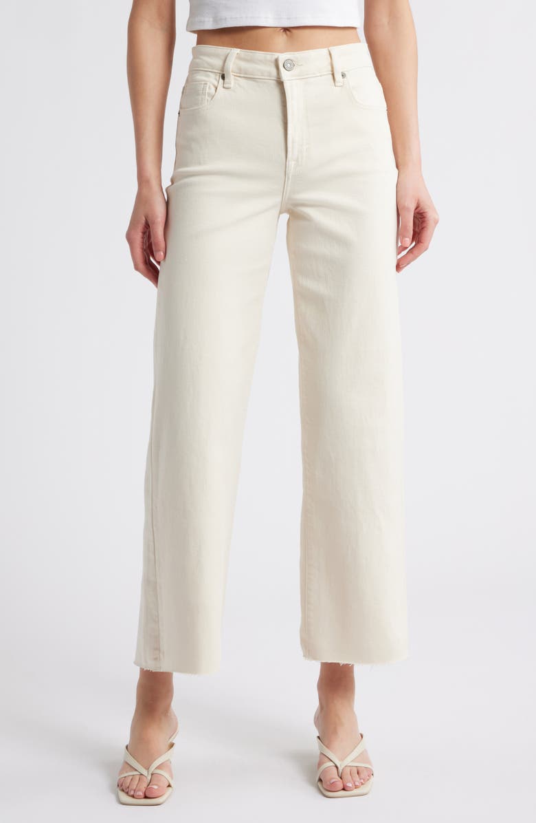 HIDDEN JEANS Raw Hem Mid Rise Dad Jeans, Main, color, 