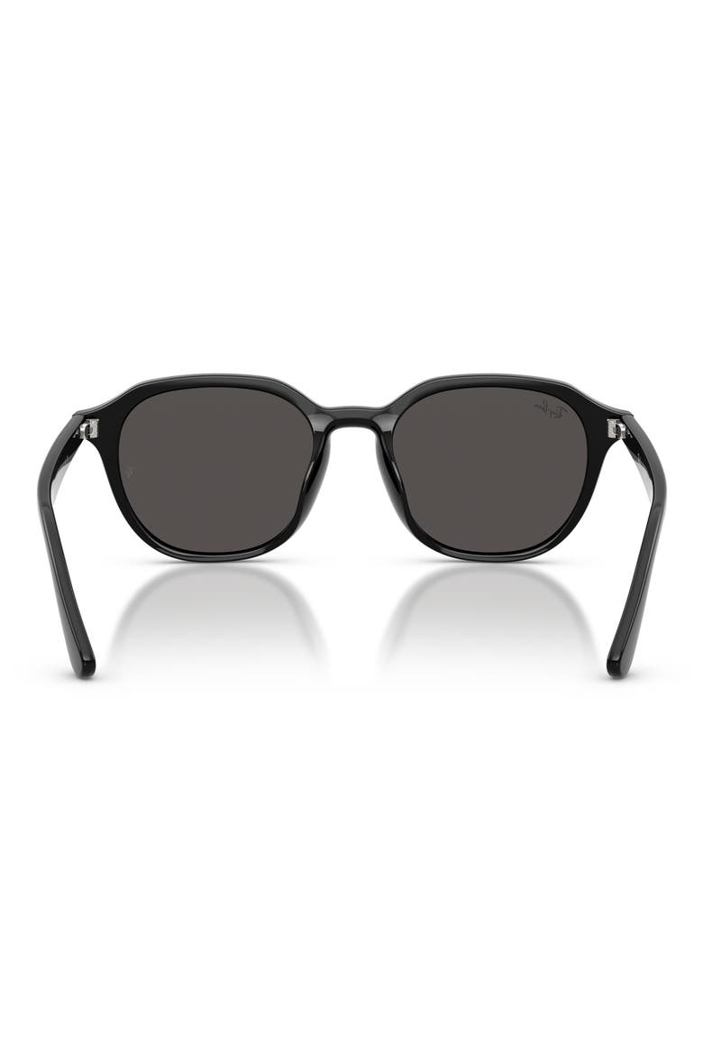 54mm Square Sunglasses, Alternate, color, BLACK