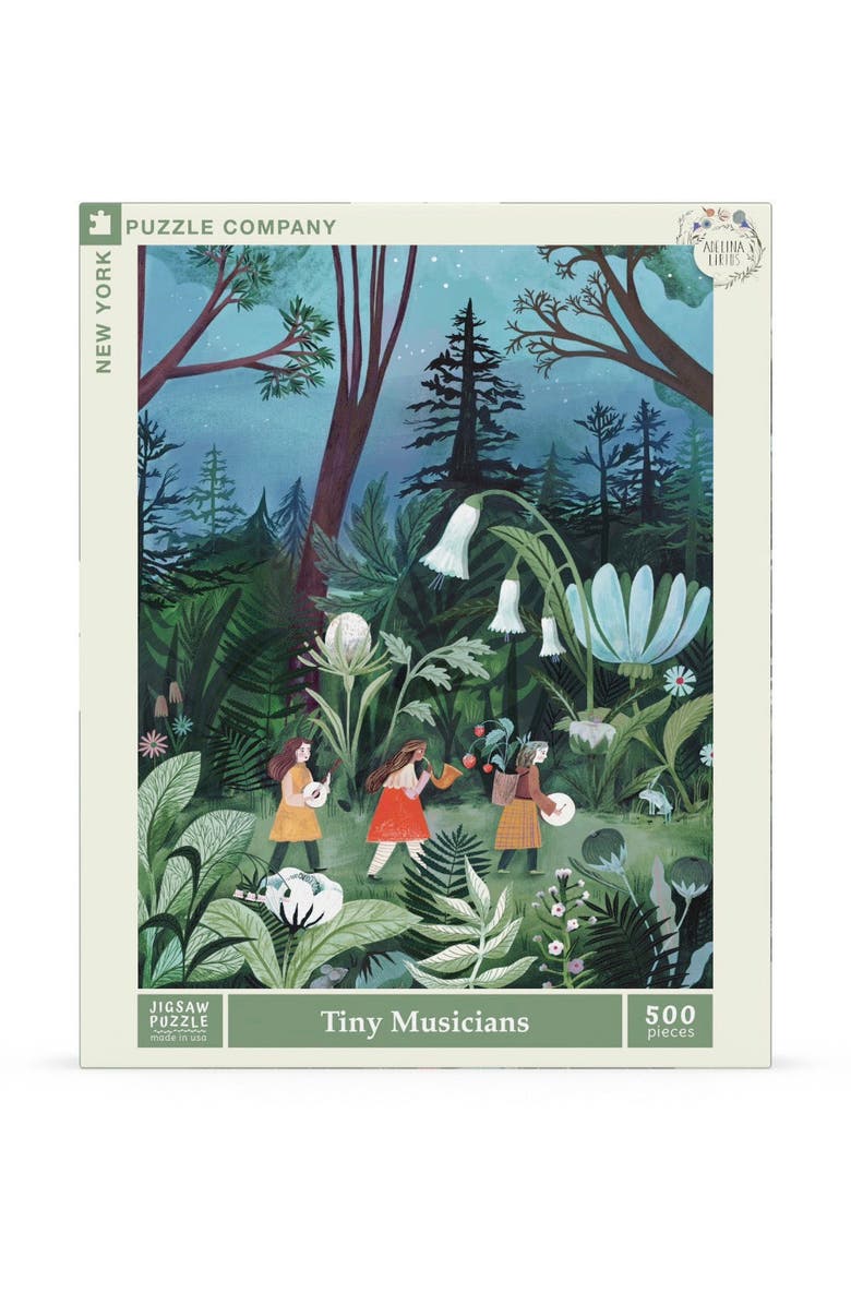 NEW YORK PUZZLE COMPANY Tiny Musicians 500 Piece Puzzle, Main, color, NO COLOR