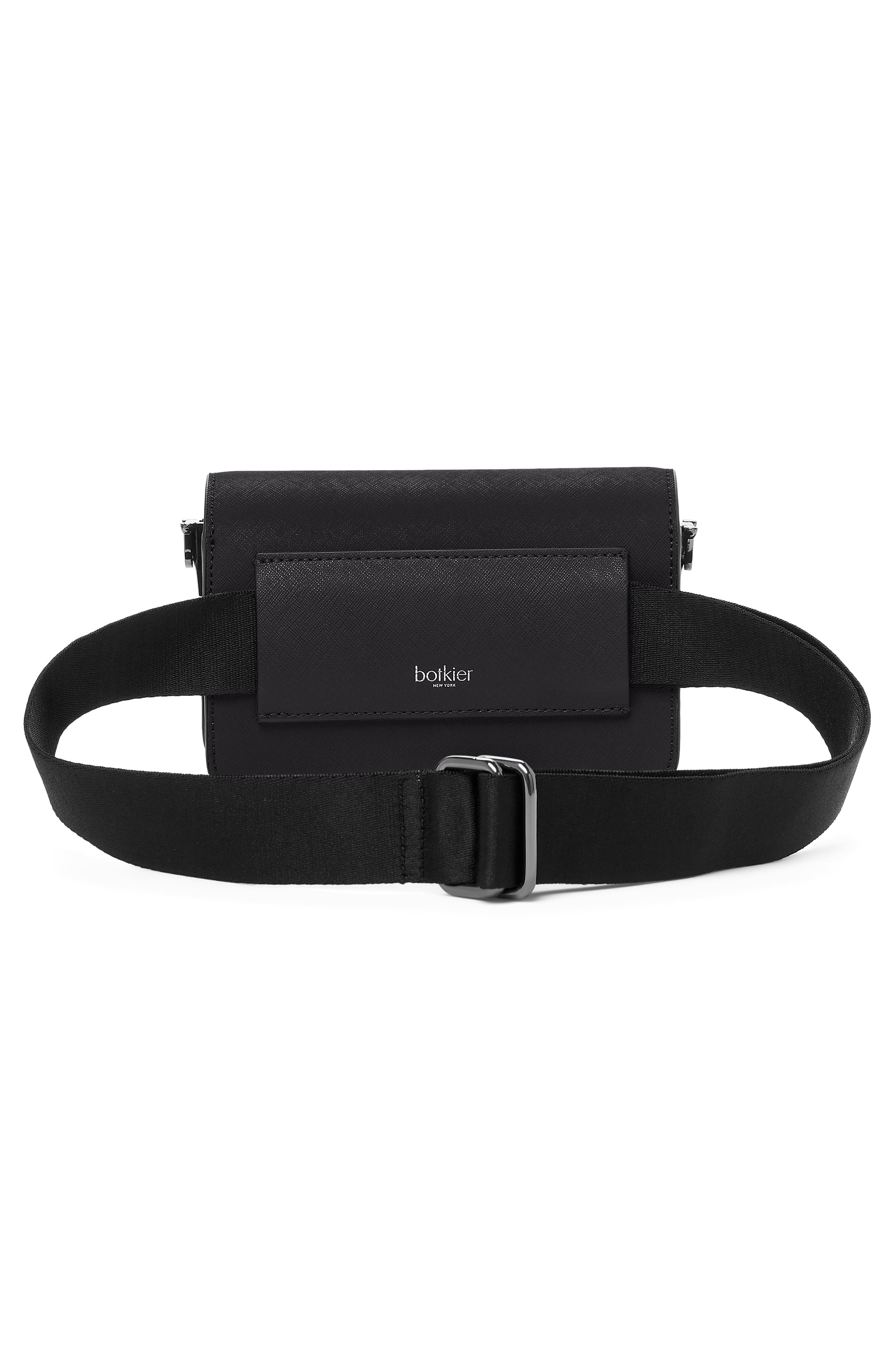 Botkier Cobble Hill Leather Convertible Belt Bag, Alternate, color, 