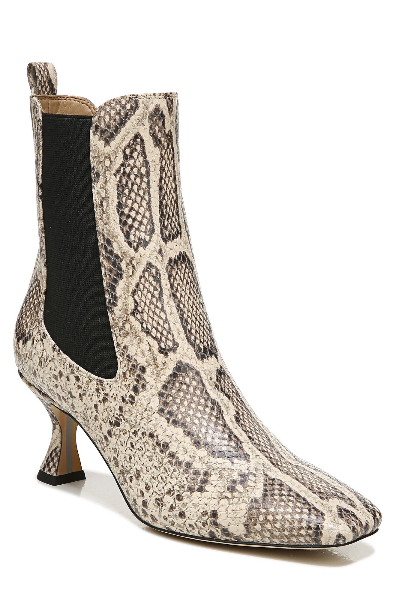 Lani Square Toe Chelsea Boot, Main, color, STONE