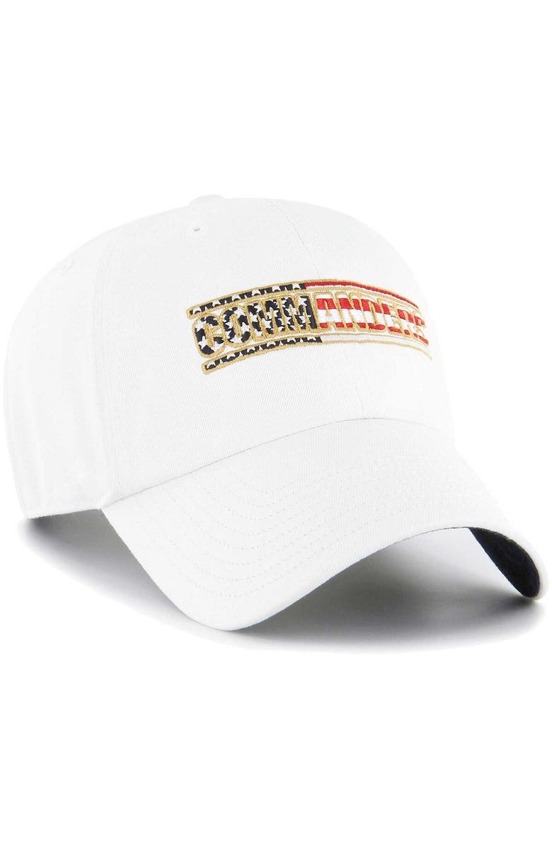 '47 Men's '47 White Washington Commanders Homeland Clean Up Adjustable Hat, Alternate, color, 