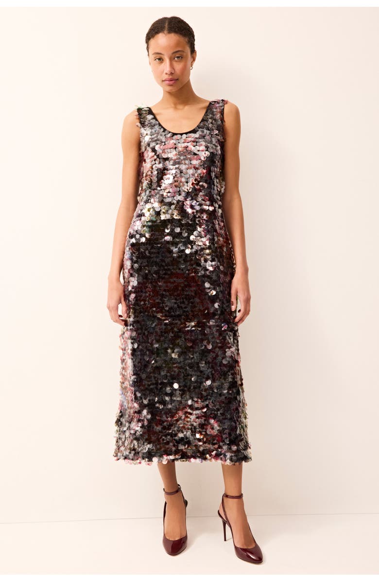 Marie Oliver Olympia Dress, Main, color, Euphoria Sequin