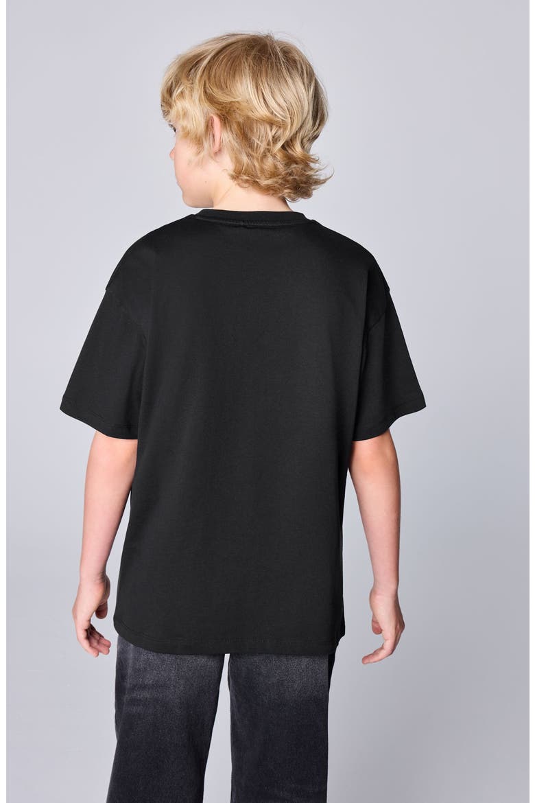 Kids' Underground Patch Stitch T-Shirt, Alternate, color, BLACK