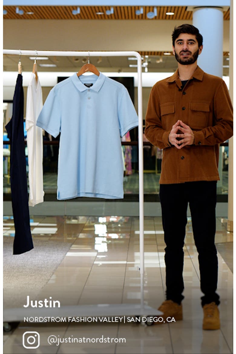 Tech Smart Piqué Polo video