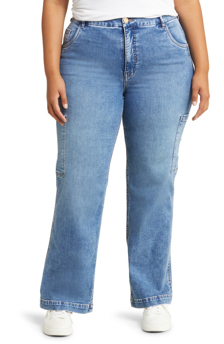 KUT from the Kloth Jodi Fab Ab High Waist Wide Leg Jeans, Main, color, 