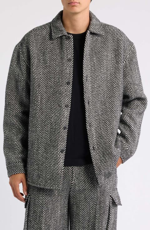 Herringbone Over Shirt
