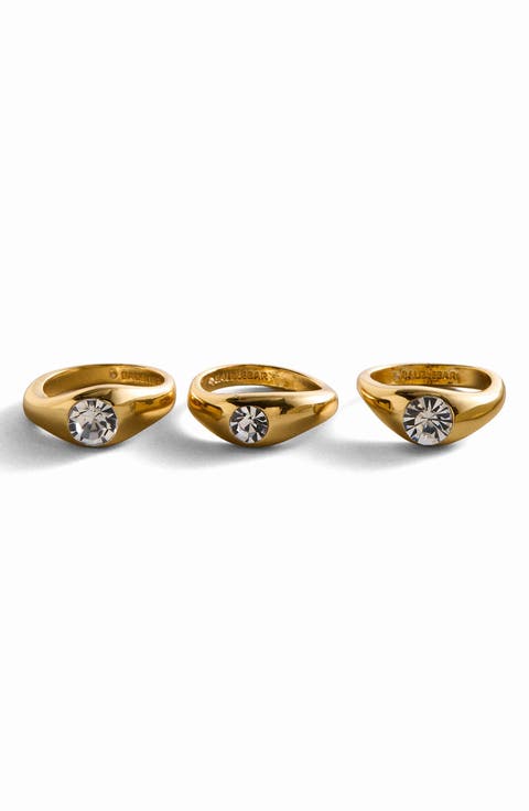Abigail Set of 3 Rings