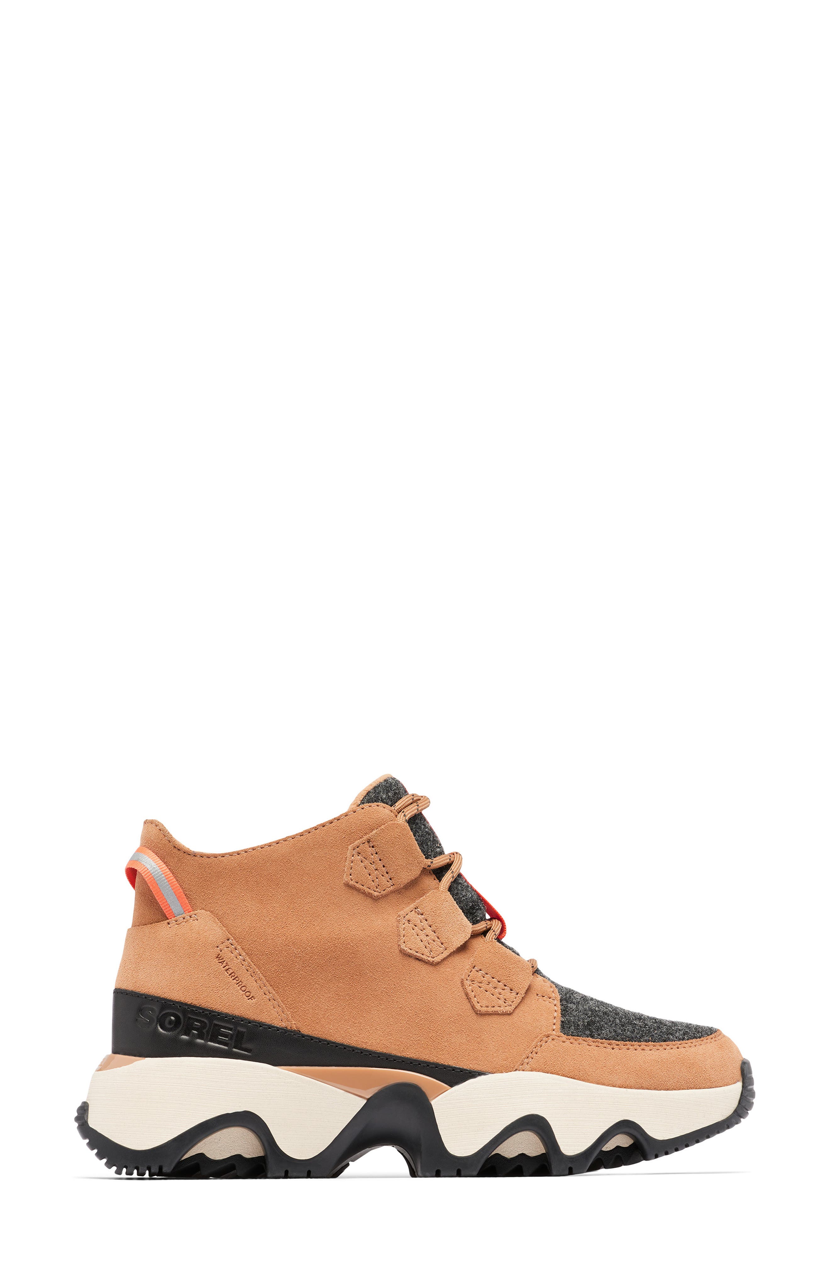 Kinetic Impact Caribou Waterproof Boot, Alternate, color, TAWNY BUFF/ BLACK