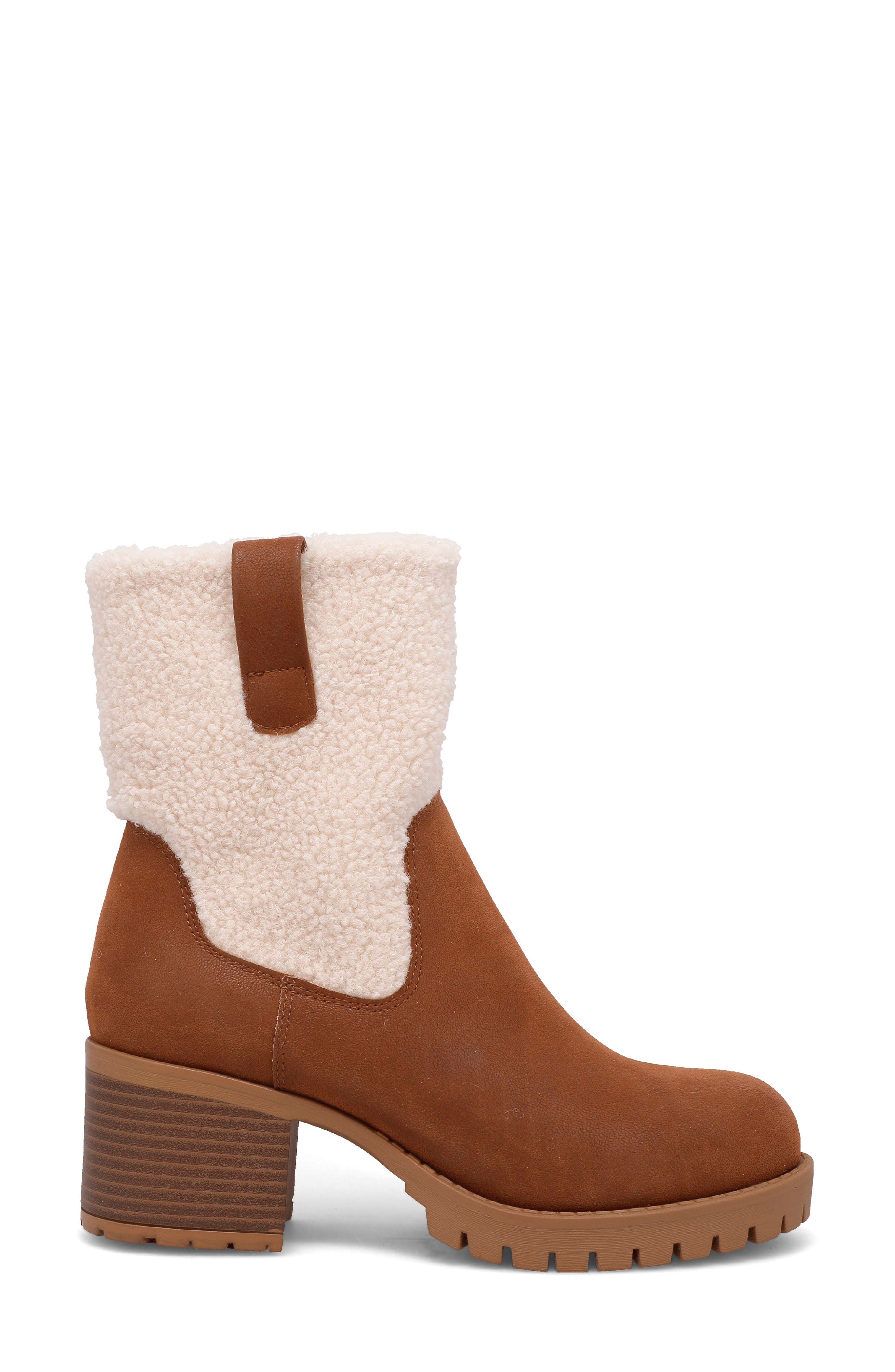 MIA Jakob Faux Shearling Bootie, Alternate, color, 