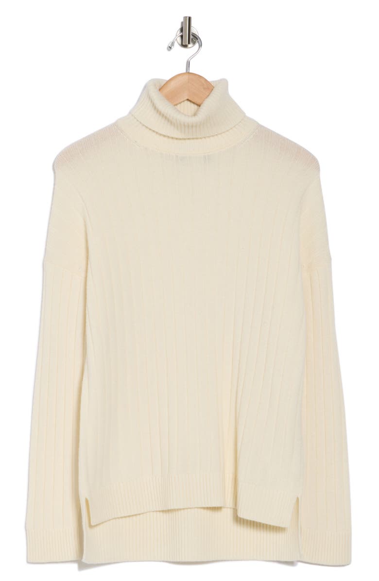 Theory Governor Wool & Cashmere Blend Turtleneck Sweater, Main, color,