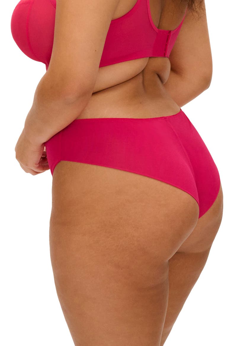 Matilda Brazilian Briefs, Alternate, color, HOT PINK
