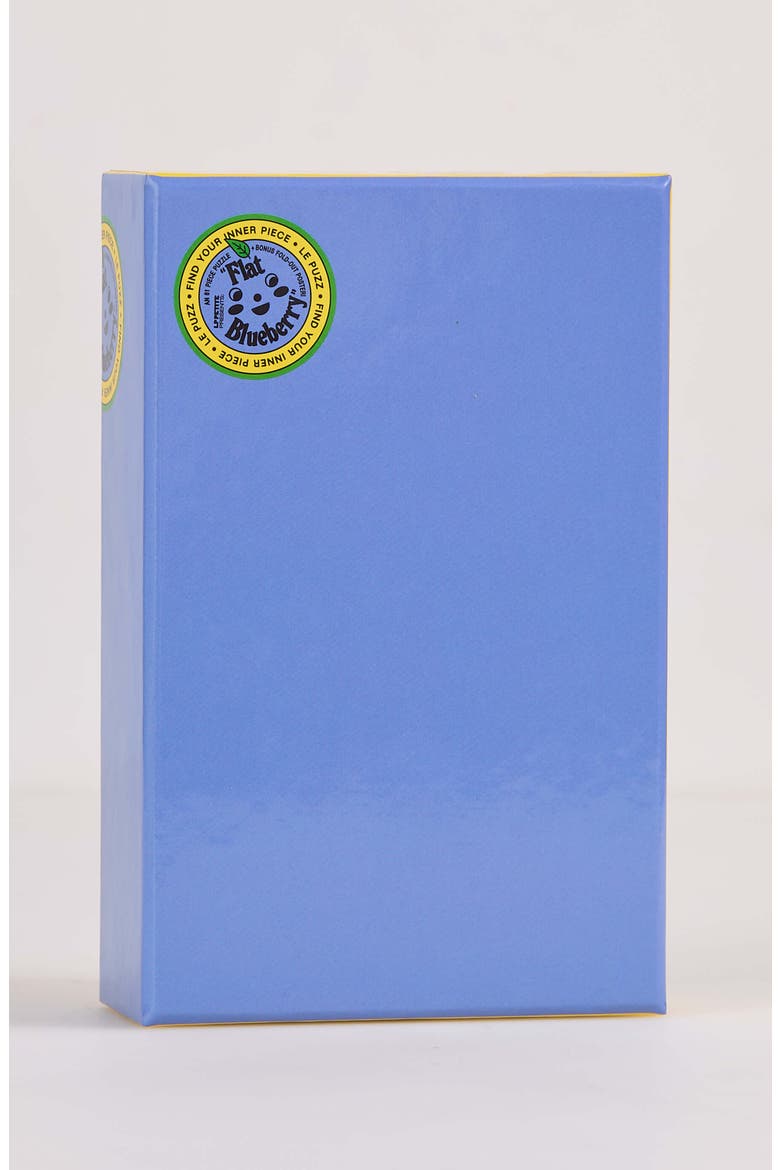 Flat Blueberry 81 Piece Mini Jigsaw Puzzle, Main, color, None