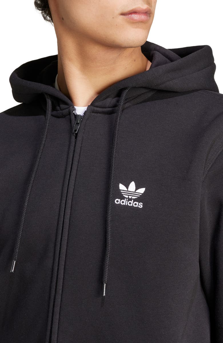 adidas Originals Essentials Trefoil Zip Hoodie, Alternate, color, 