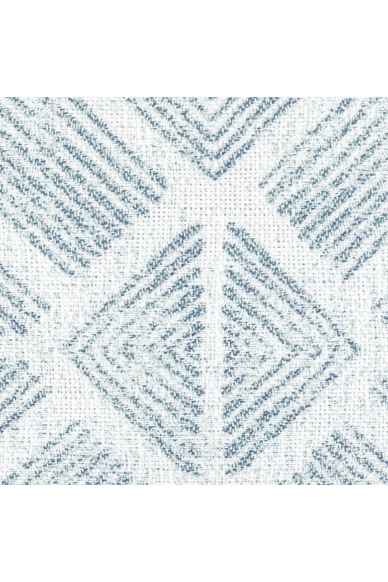 Bakuba Indoor & Outdoor Woven Accent Pillow, Alternate, color, Stream