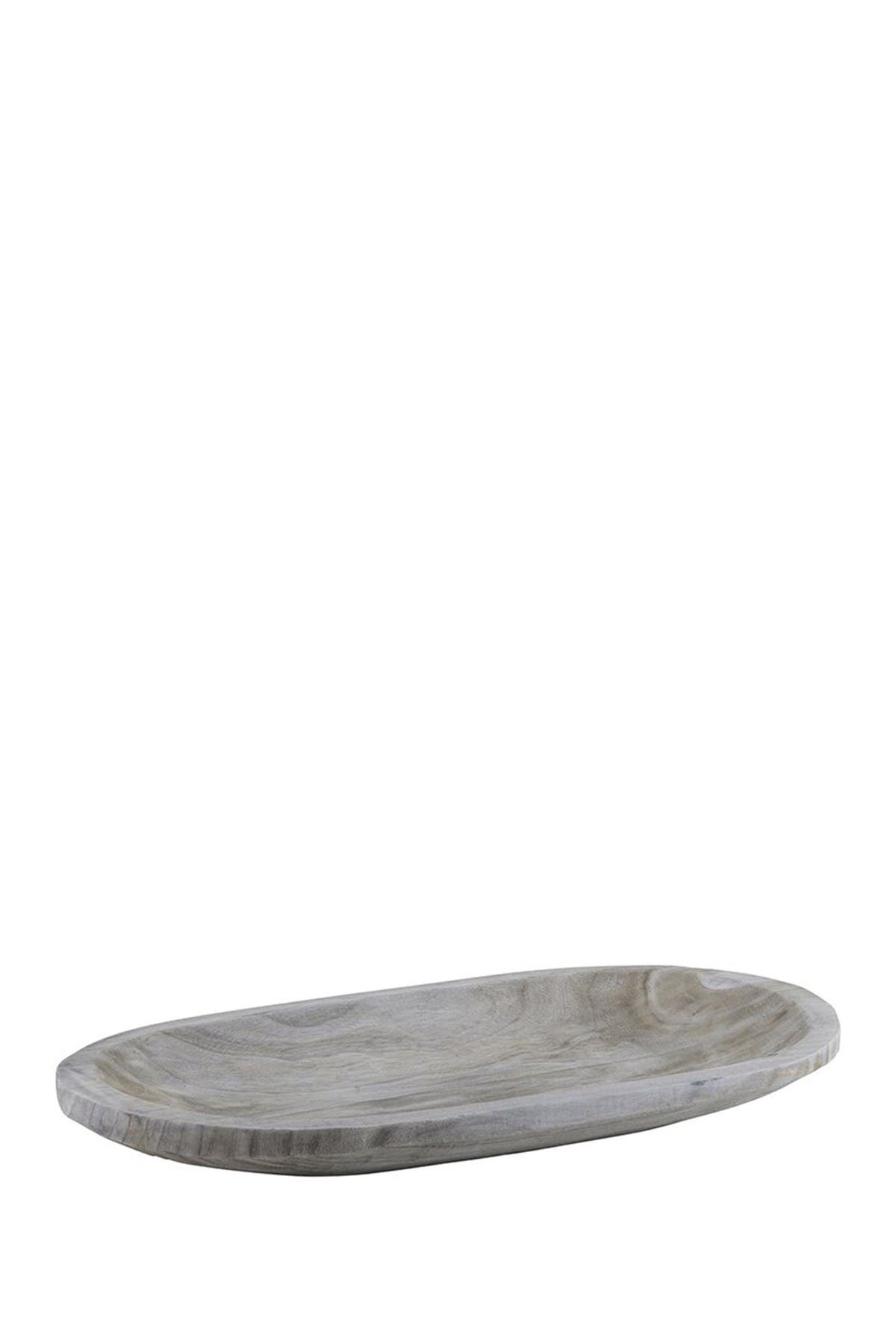 CREATIVE BRANDS Paulownia Wood Platter - Grey (Women) | Nordstromrack
