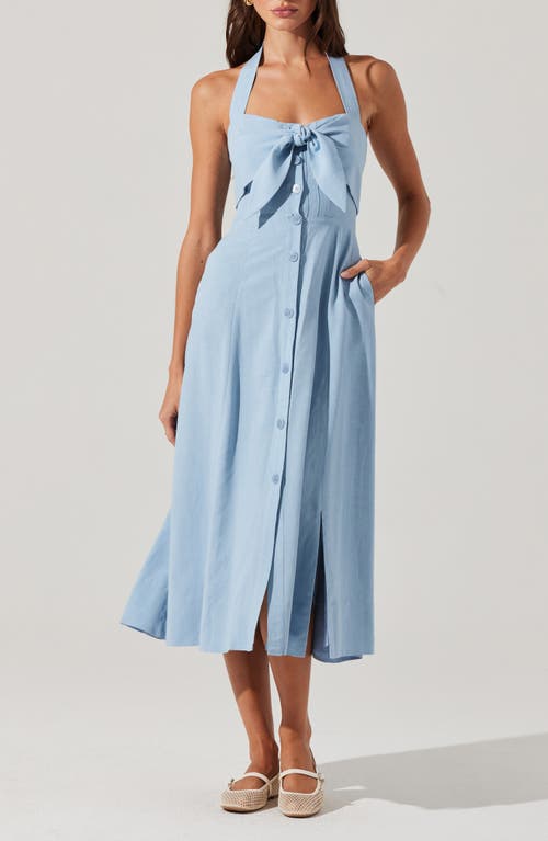 Astr The Label Katherine Halter Neck Dress