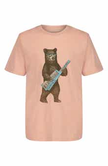 Lucky Brand Kids' Keytar Bear Short Sleeve T-Shirt